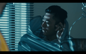 Ho Fei emerges from a bodybag